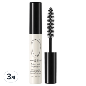 나우앤댄 피니쉬 헤어 마스카라 7ml, 투명, 3개