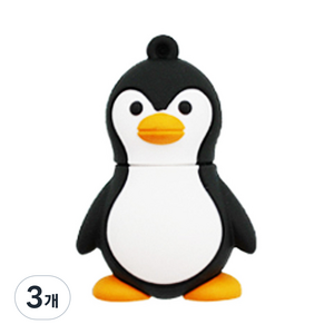 칼론 캐릭터 USB 메모리 애니멀 3, 16GB, 3개