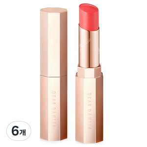 디어달리아 블루밍 에디션 립 파라다이스 컬러 밤, 줄리아, 4.5g, 6개