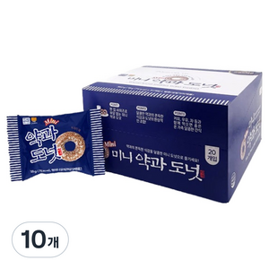 간식대장 mini 약과도넛, 360g, 10개