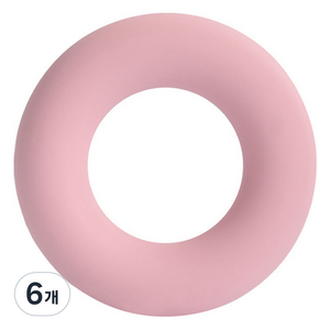 루아즈 실리콘 악력기 5kg, 핑크, 6개