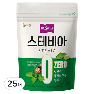 트루스위트 스테비아, 170g, 25개