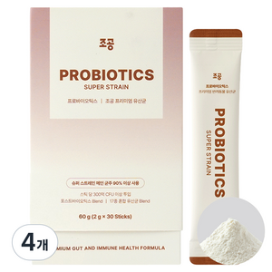 조공 반려동물 프로바이오틱스 영양제, 60g, 장건강/유산균, 4개