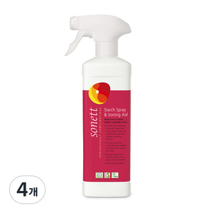 소네트 다림질풀 스프레이 500ml, 4개