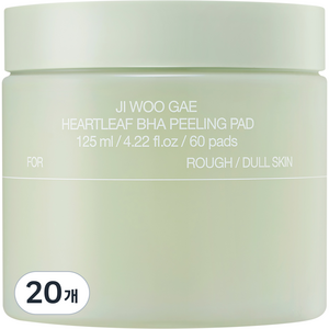 셀리맥스 어성초 BHA 지우개 필링 패드, 60매입, 125ml, 20개