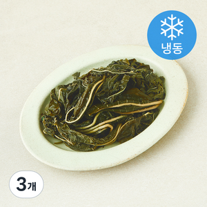 나물투데이 중국산 데친 피마자 (냉동), 3개, 250g