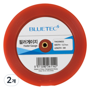 블루텍 필러게이지 0.05mm x 5m C4003245, 2개
