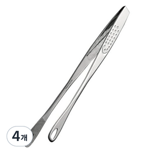 센부도 슬림 고기집게 240mm 004022, 4개, 은색