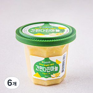 대정농협 다진마늘, 230g, 6개