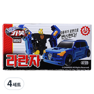 헬로카봇 미니 라란자 세트, 혼합색상, 4세트