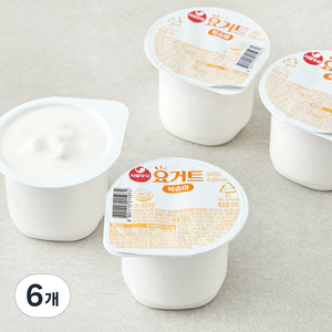 서울우유 요거트 복숭아, 85g, 4개입, 6개
