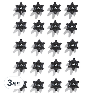 아디다스골프 THINTECH 클릿 씬테크 징 IA6410, 블랙, 3세트