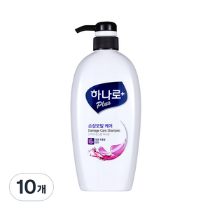하나로 플러스 손상모발케어 샴푸린스겸용, 680ml, 10개