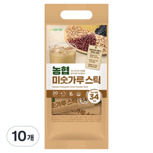 농협식품 미숫가루 스틱 20p, 10개, 600g