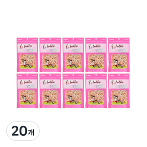 후루루 고양이 슬라이스 간식, 게맛살슬라이스, 30g, 20개