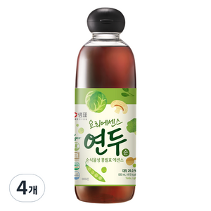 연두 요리에센스 순, 830ml, 4개