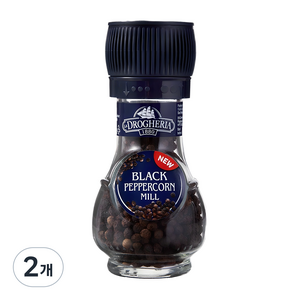 드로게리아앤알리멘타리 통흑후추밀, 45g, 2개