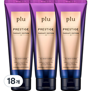 플루 프레스티지 테라피 에디션 바디스크럽, 180g, 18개