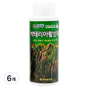 샘아쿠아 터치 박테리아 활성제, 250ml, 6개