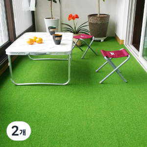 베스트그린 굳센글로벌 고밀도 인조롤잔디 100cm x 300cm, GX1200, 2개