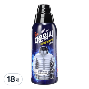 울샴푸 다운워시 본품, 800ml, 18개