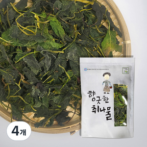 월드블링 향긋한 취나물, 200g, 4개