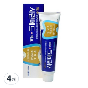시린메드 에프 치약, 125g, 4개