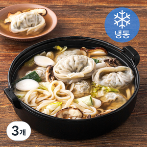 마이셰프 사리원 왕만두 전골 2인분 밀키트 (냉동), 910g, 3개