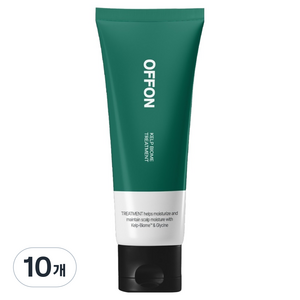 오프온 다시마 바이옴 탈모 완화 두피 트리트먼트, 200ml, 10개