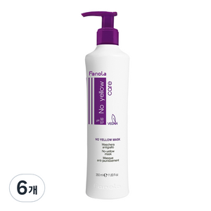 파놀라 노옐로우 헤어마스크, 350ml, 6개