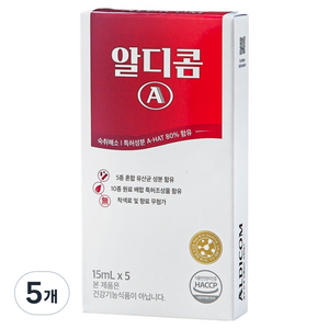 알디콤 A, 15ml, 5개