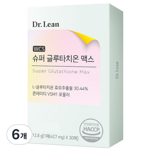 닥터린 슈퍼 글루타치온 맥스 30p, 12.8g, 6개