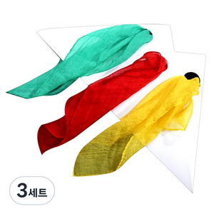 유매직 파티파티 삼각판 + 실크 마술도구, 3세트