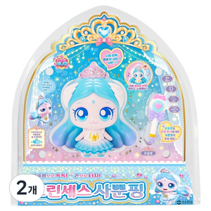 캐치티니핑 프린세스 말하는 사뿐핑, 혼합색상, 2개