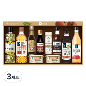 청정원 행복 12호 선물세트, 3세트