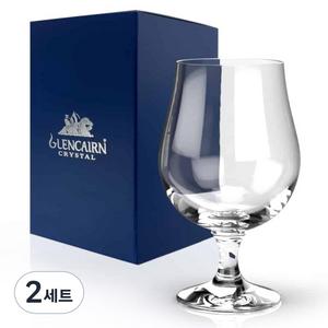 글렌캐런 쥬라 비어글래스 + 기프트박스, 390ml, 2세트