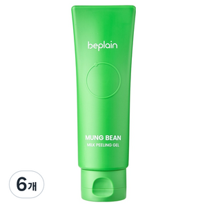 비플레인 녹두 밀크 필링 젤, 120ml, 6개