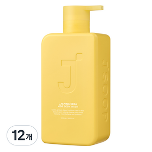 제이숲 카밍세라 키즈 바디워시 청사과향, 12개, 500ml