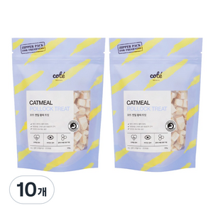 꼬뜨 캣밀 트릿 고양이 동결건조 간식, 황태, 120g, 10개