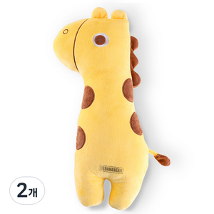 어반카 차량용 인형 안전벨트 쿠션, 기린, 2개