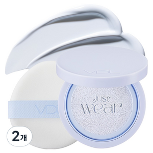 브이디엘 톤 스테인 컬러 코렉팅 쿠션 SPF50+ PA+++, 세레니티, 13g, 2개