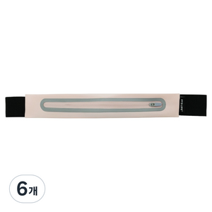 바라보고 바라핏X 러닝벨트, 핑크, 6개