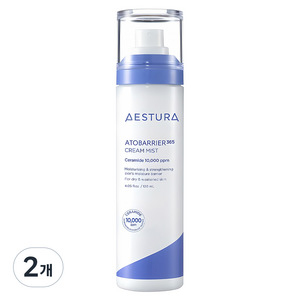 에스트라 아토베리어 365 크림 미스트, 120ml, 2개