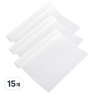 그뤠잇맘 PVC 주방 서랍 매트, 반투명, 15개