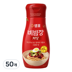 샘표 저당 비빔장, 340g, 50개