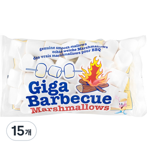 기가 바베큐 마쉬멜로우, 800g, 15개