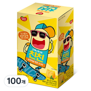 동원 친친 오리지널 치즈소시지 10p, 80g, 100개