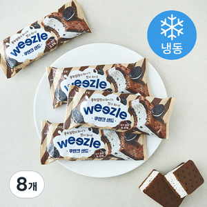 롯데웰푸드 위즐 쿠앤크 샌드 (냉동), 8개, 1개입, 130ml