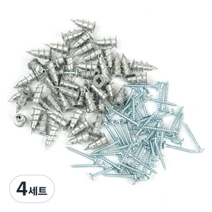 지오비즈 석고보드 천공 앙카 50p + 십자 피스 50p 세트, 4세트