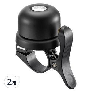 락브로스 클래식 빈티지 자전거 핸들바 벨 BT-1, 블랙, 2개